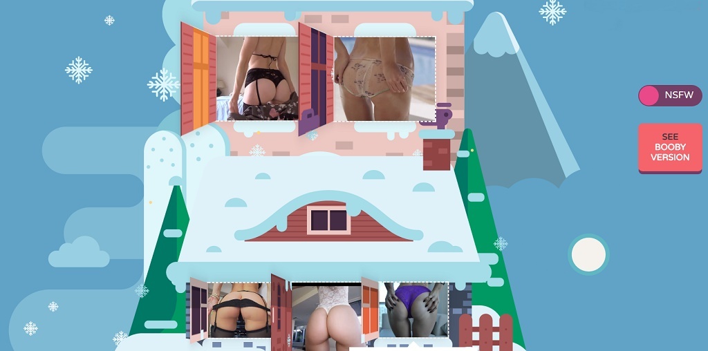 booty christmas image